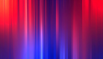 Fiery red and midnight blue gradient with luminous vertical waves abstract background