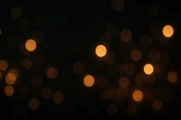 Obraz premium Abstract Golden Bokeh Light Background With Dark Contrast