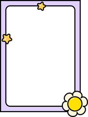 Polaroid Flower Photo Frame