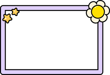 Polaroid Flower Photo Frame