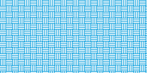 abstract blue square overlap ornament textile fabric transparent maze and line mosaic tile texture retro ornament vector background