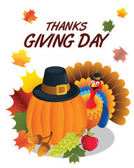 thanksgiving vector design