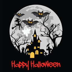 Halloween vector design 