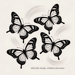 Delicate Wings, Endless Journeys – Beauty, Freedom, and Transformation