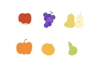 秋の果物・野菜