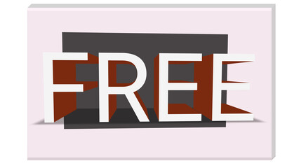 free text effect transparent background illustration