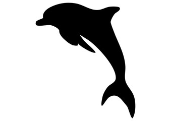 イルカのシルエット
