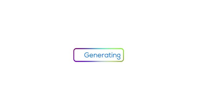 Dynamic Generate button animation with sparkling effects for engaging user interfaces