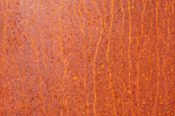 Plaque de métal rouillé — texture industrielle plein cadre