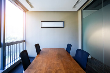 empty room with a window