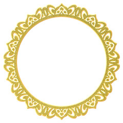 golden laurel wreath