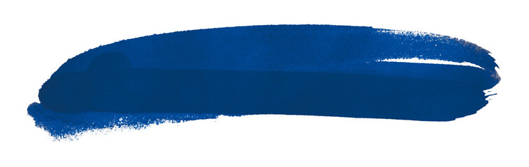 Fototapeta premium blue watercolor background. Artistic hand paint. Isolated on transparent background.