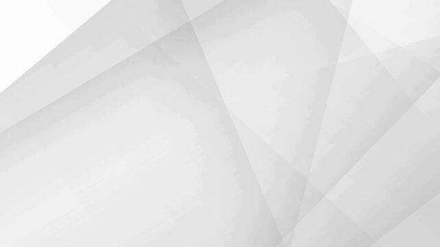 Abstract White and Gray Geometric Background Loop.