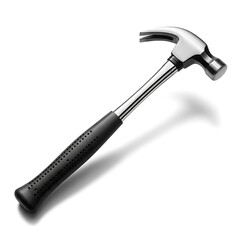 Claw hammer tool isolated on white background