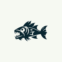 Monster Fish Logo