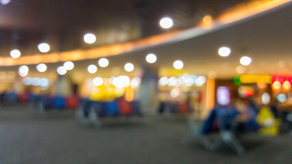 Bokeh abstract blurred background festive traffic yellow orange green red lights on road with sparkling circular animate motion 3D. Backdrop with twinkling bright shape blinking lights in modern city