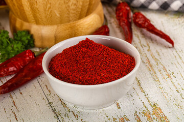 Spicy dry hot Chili powder