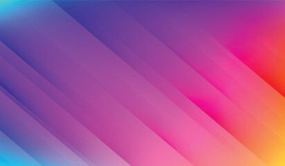 Cyan blue red gradient with transparent bars abstract background nice for wallpaper or banner