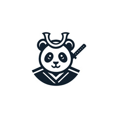 Panda Samurai Logo
