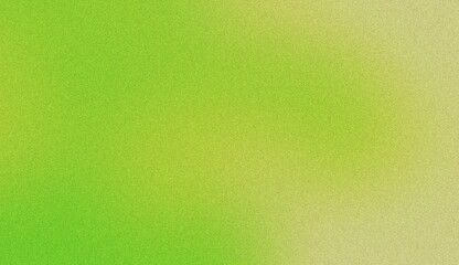 A vibrant, textured background with a gradient of bright green to pale yellow, featuring a subtle, speckled pattern. Noise background. Gradient texture background