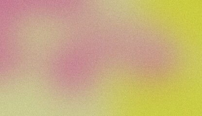 A soft, textured background with a gradient of pink and yellow, resembling a gentle watercolor wash or subtle fabric. Noise background. Gradient texture background