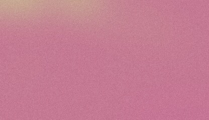 A soft, textured background with a gradient of pink and a hint of yellow, creating a gentle and abstract aesthetic. Noise background. Gradient texture background