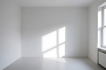 empty white room