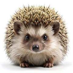 Obraz premium Adorable Hedgehog with Spiky Fur and Dark Eyes animal