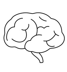 human internal organs body part anatomy cartoon outline