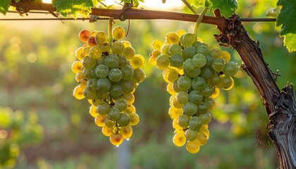 yellow colored, round shaped, productive, high acidity, wine grape variety