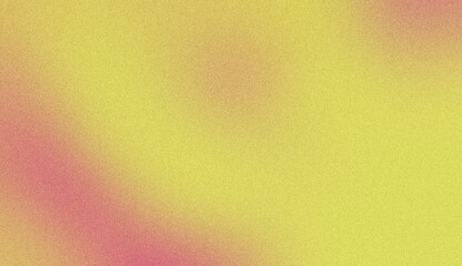 Abstract textured background with a gradient of warm yellow and soft pink hues, creating a vibrant and energetic feel. Noise background. Gradient texture background