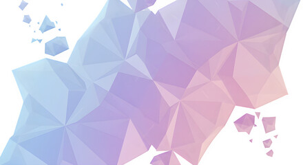 Obraz premium Pastel Gradient Mesh Geometric Background