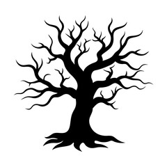 tree silhouette vector