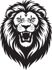 Fototapeta premium lion head vector