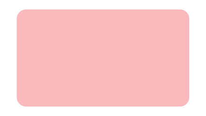 Minimal red transparent plastic and glass panel. Smooth frosted blur panel design. Design element png