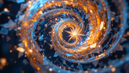 abstract blue background