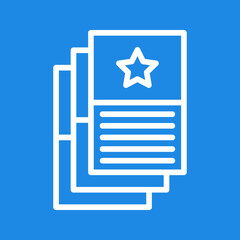 Social Cue Card Icon