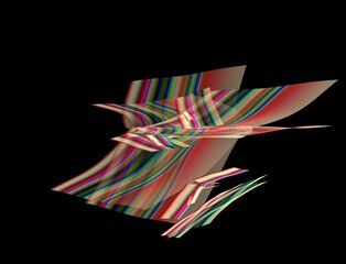 Fototapeta premium Imaginatory fractal abstract background Image