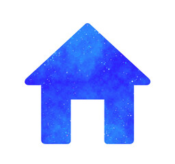 青い星空｜ホームアイコン