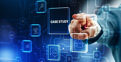 Case Study Education concept. Analysis of the situation to find a solution