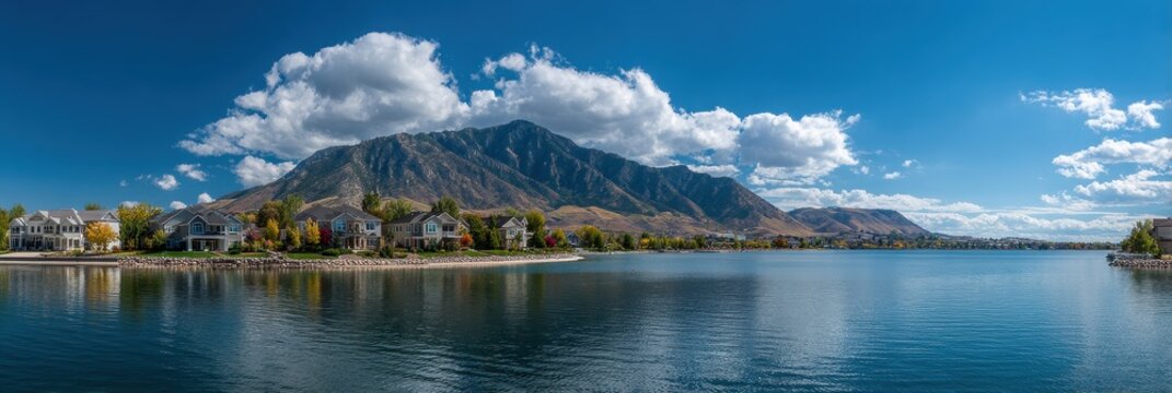 Orem Utah: Picturesque Homes by Utah Lake with Majestic Mountain Views