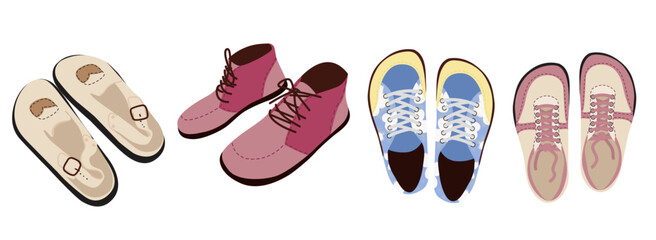 Attractive summer and fall barefoot styles. Anatomical shoes. These shoes feature a flexible upper and sole, allowing your feet to move and bend naturally, effectively engaging every bone