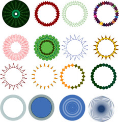 Circle set 2
This circle set design is suitable for all class graphics and printing press designs. This circle set can be used for web design.