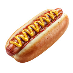 Spicy Barbecue Grilled Hot Dog