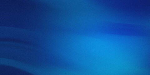 Abstract blue gradient background with soft light and dark tones