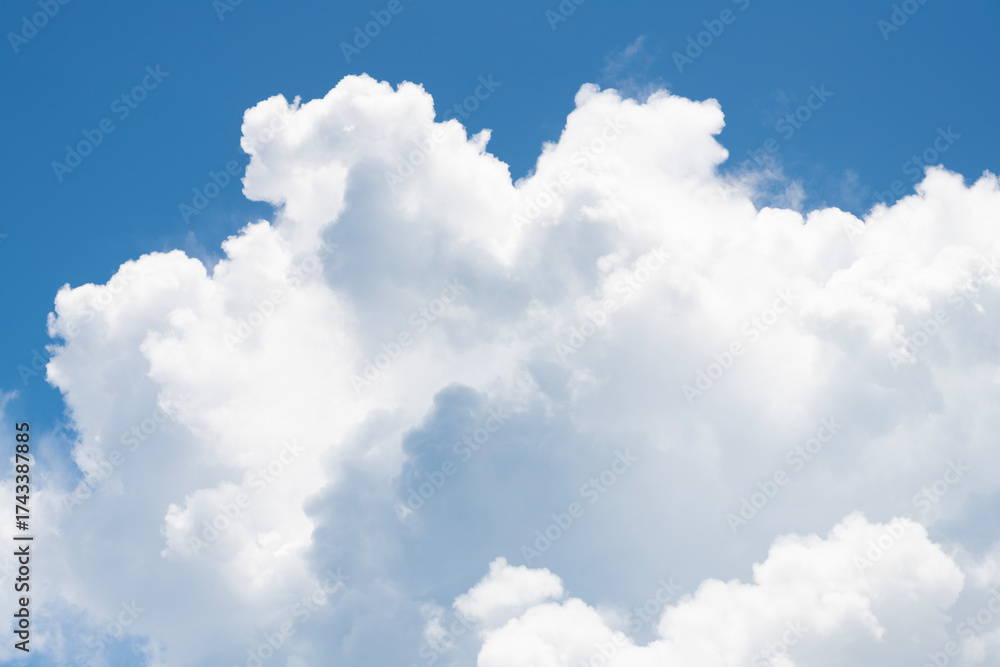 Canvas Prints morning sky with cloud. sky and cloud formation. weather cloudscape. sky filled with cloud reflectio