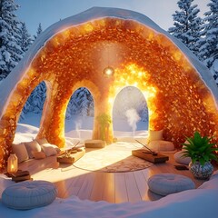 Winter Crystal Meditation Retreat.