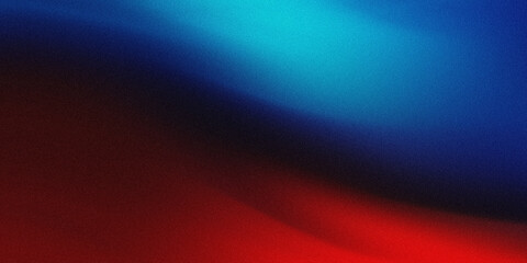 Abstract gradient of blue and red colors with soft light