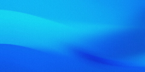 Abstract blue gradient background with smooth curves and soft light
