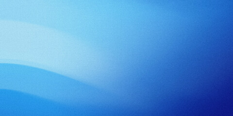 Abstract blue gradient with flowing wave shapes